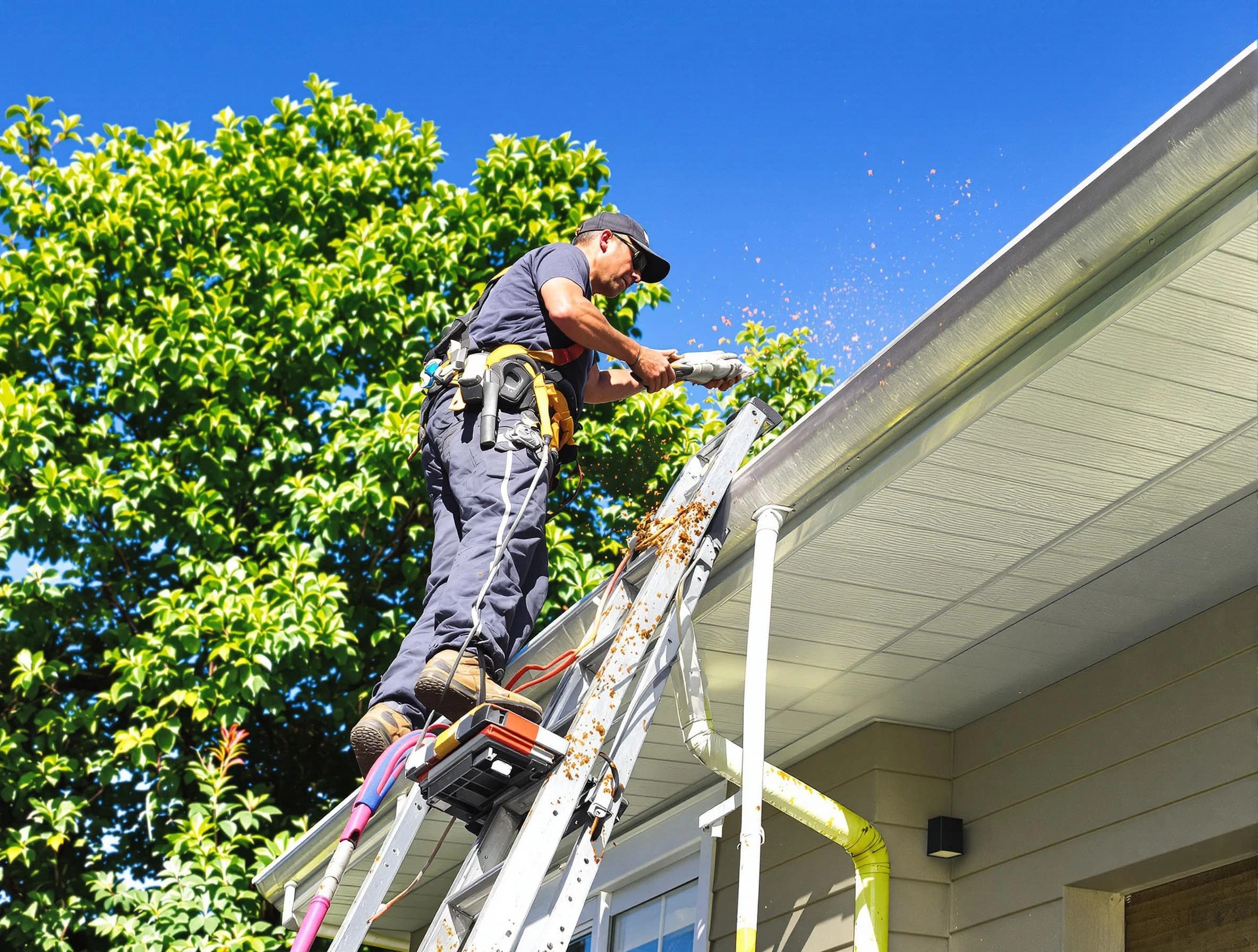 Gutter Cleaning in Brook Park